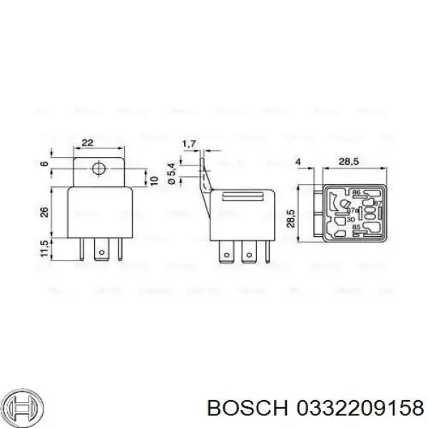 0332209158 Bosch 
