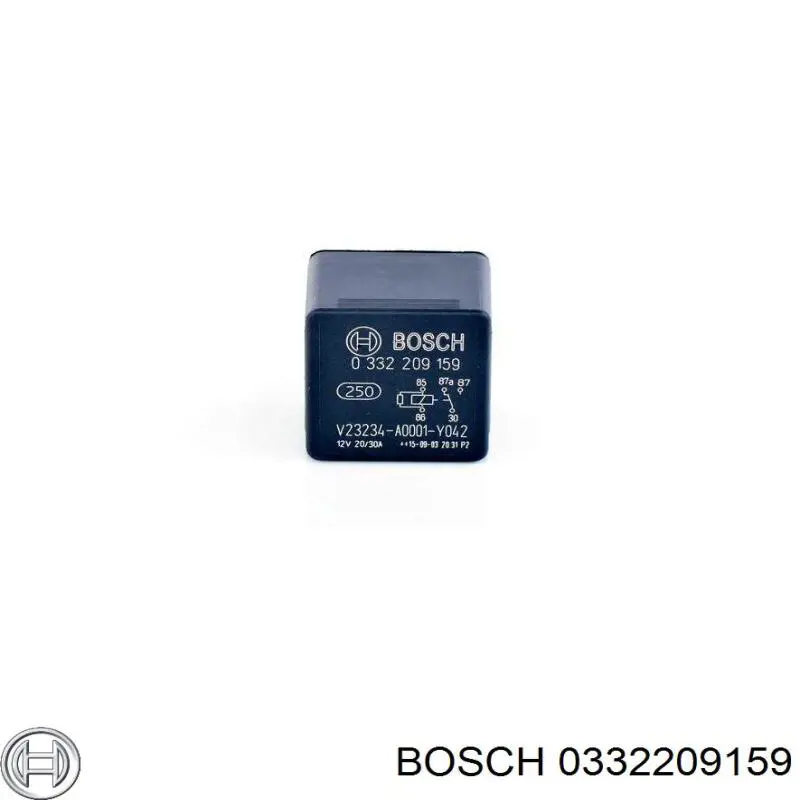Купить 0332209159 Bosch Реле вентилятора