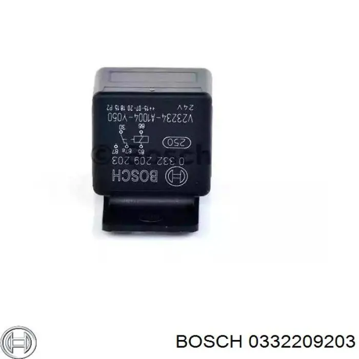 0 332 209 203 Bosch реле электрическое многофункциональное