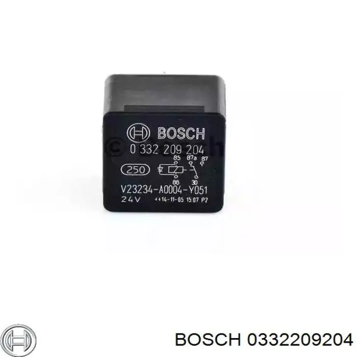 Реле указателей поворотов Bosch 0332209204