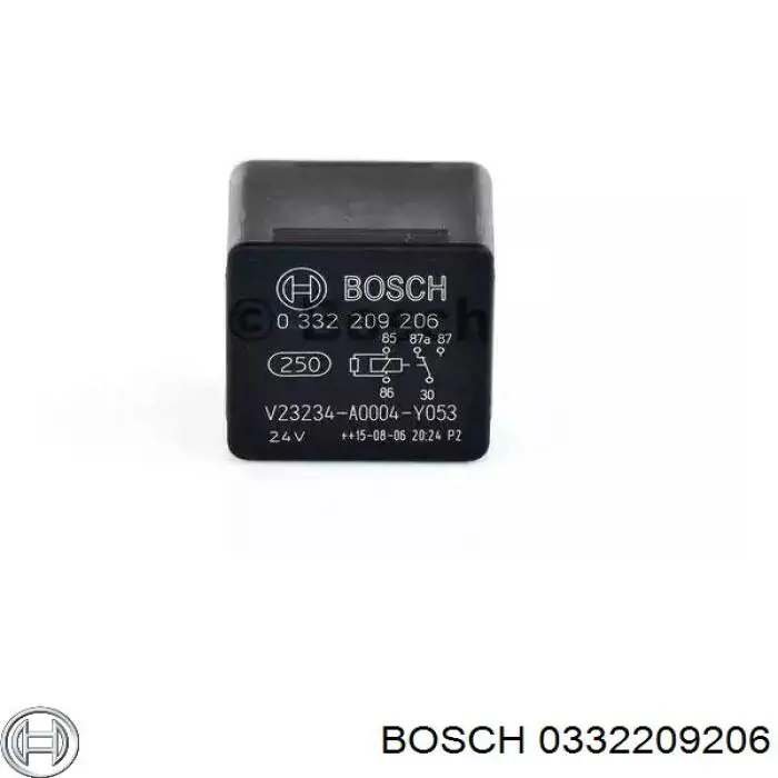 0 332 209 206 Bosch реле указателей поворотов