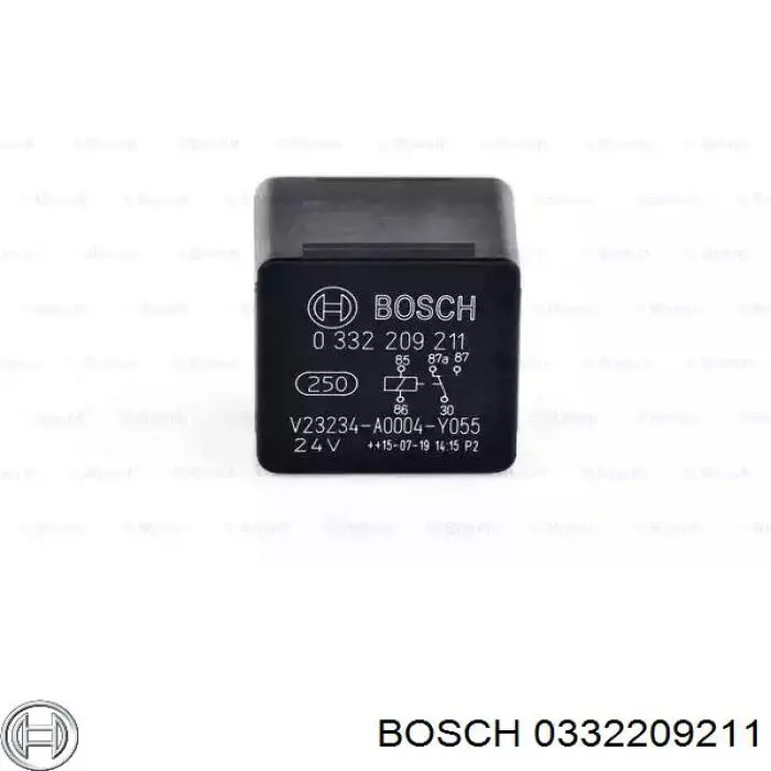 Реле указателей поворотов Bosch 0332209211