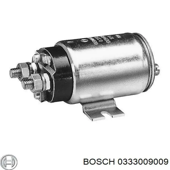 0333009009 Bosch Тяговое реле стартера