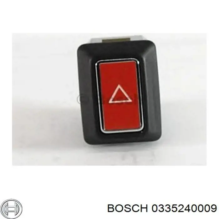Кнопка включения аварийного сигнала Bosch 0335240009