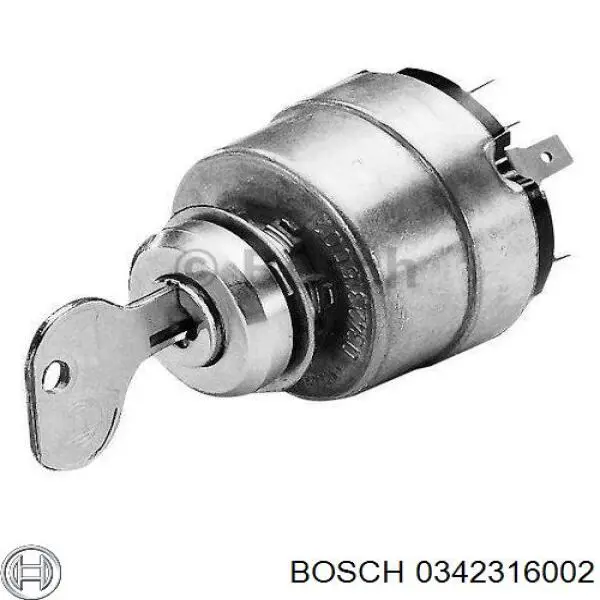 Личинка замка зажигания BOSCH 0342316002