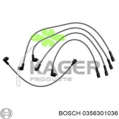 Наконечник свечи зажигания Bosch 0356301036 цена, от 6.90 USD