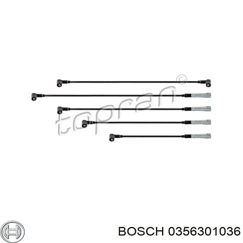 Наконечник свечи зажигания 0356301036 Bosch
