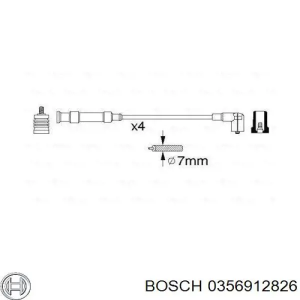 Высоковольтные провода 0356912826 Bosch