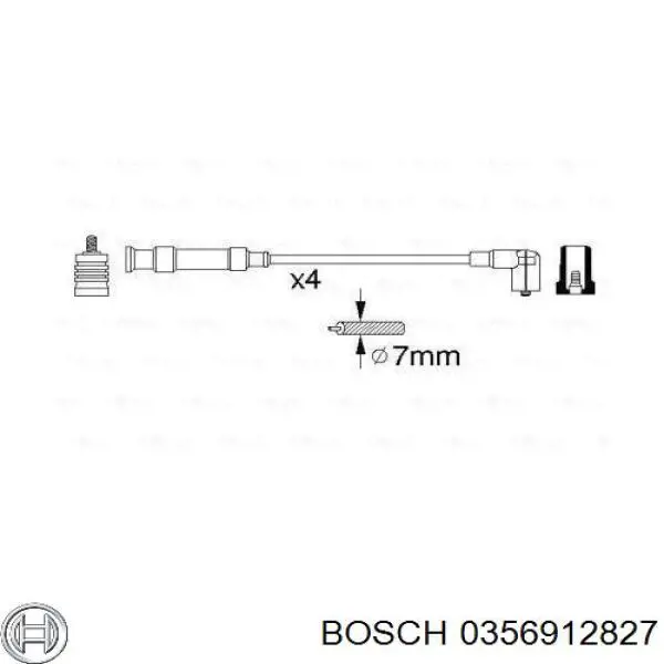 Высоковольтные провода 0356912827 Bosch