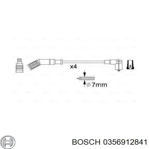 Высоковольтные провода 0356912841 Bosch