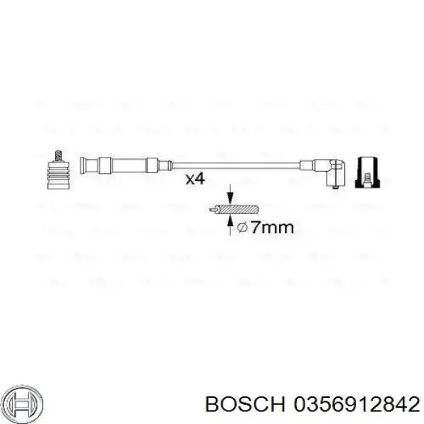 Высоковольтные провода 0356912842 Bosch