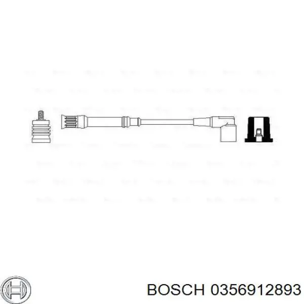 Провод высоковольтный, цилиндр №2, 3 0356912893 Bosch