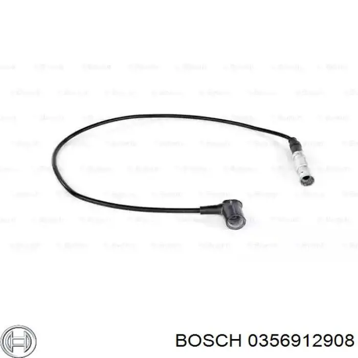 Провод высоковольтный, цилиндр №4 Bosch 0356912908