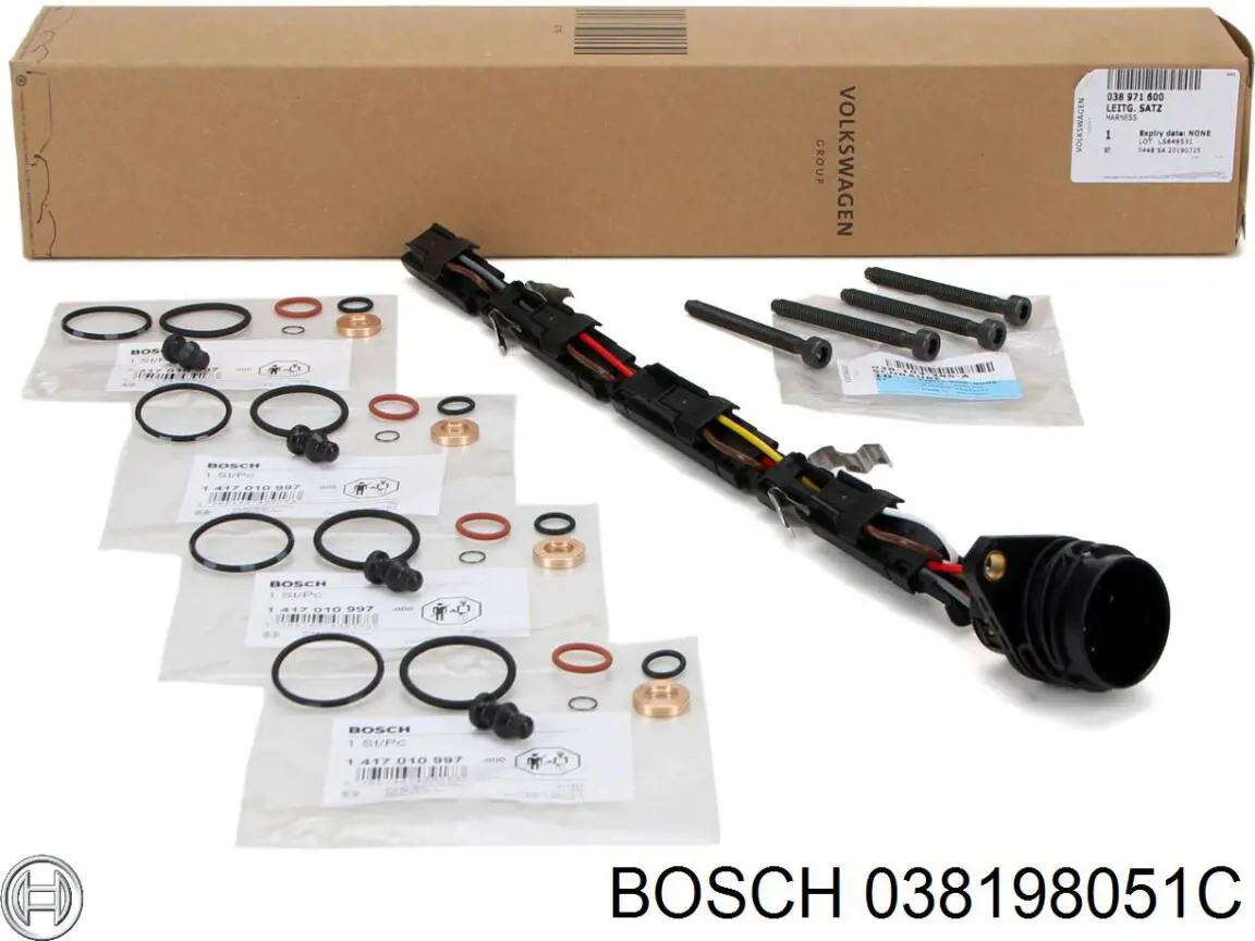 Ремкомплект форсунки Bosch 038198051C