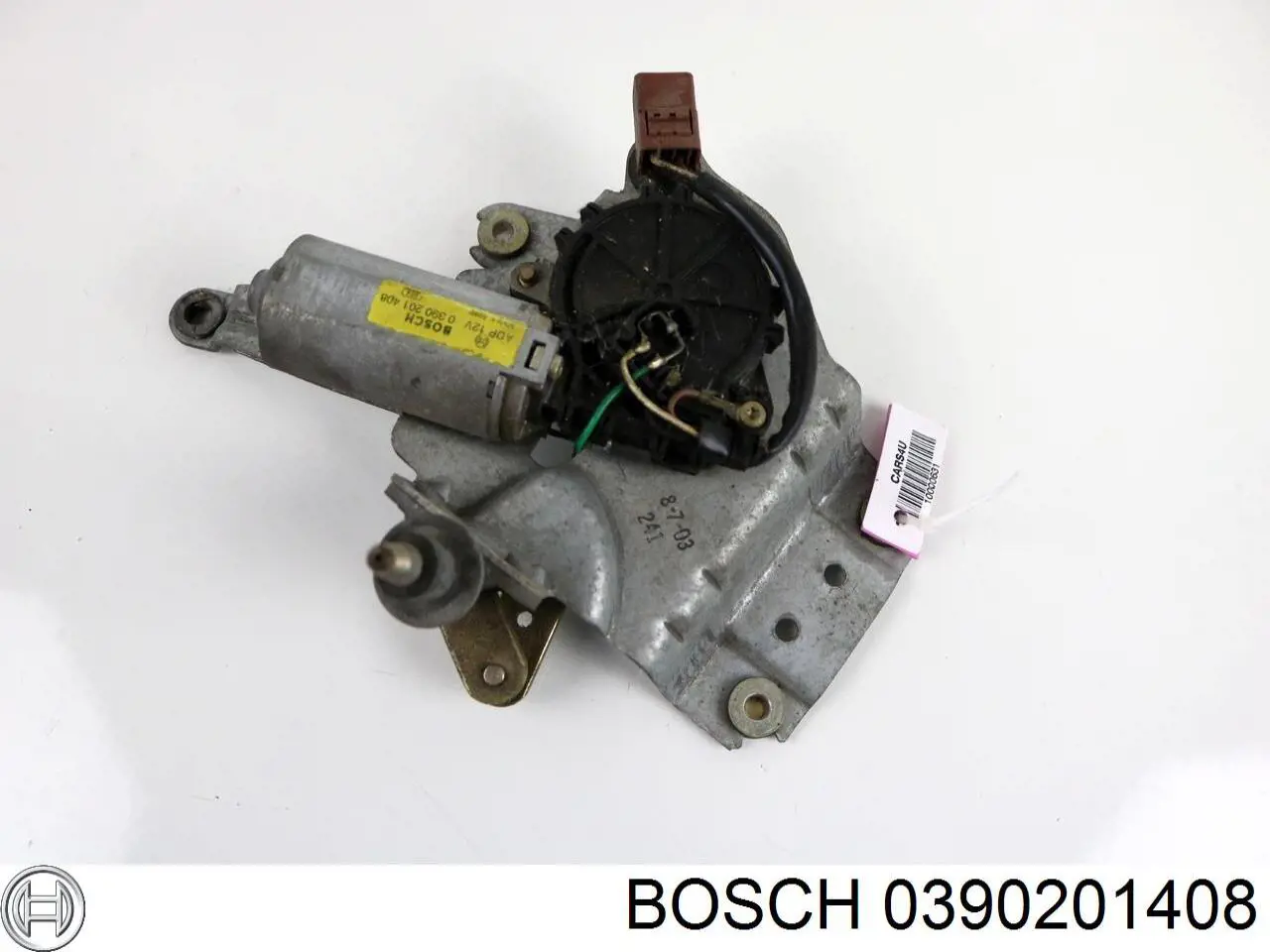 0390201408 Bosch motor de limpador pára-brisas de vidro traseiro