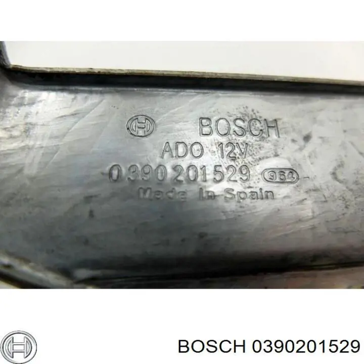 390201529 Bosch motor de limpador pára-brisas de vidro traseiro