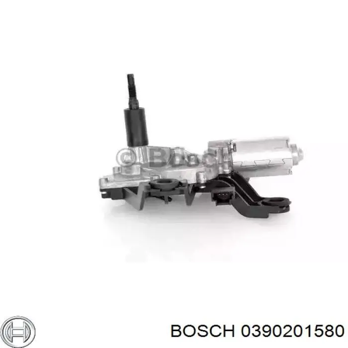 0 390 201 580 Bosch motor de limpador pára-brisas de vidro traseiro