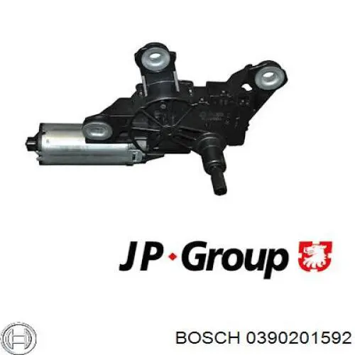 Купить 0390201592 Bosch Мотор стеклоочистителя заднего стекла
