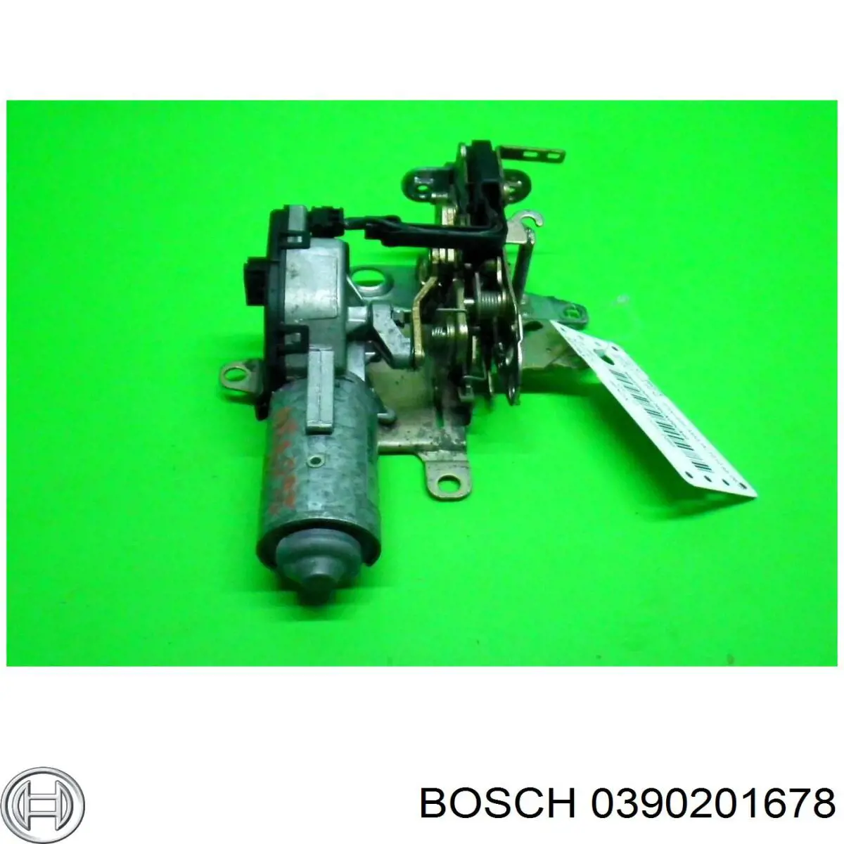 0390201678 Bosch motor acionador de abertura/fechamento de porta-malas (de 3ª/5ª porta traseira)