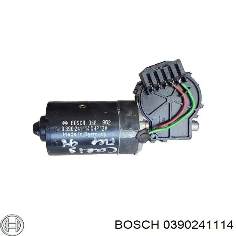 0390241114 Bosch Мотор стеклоочистителя передний
