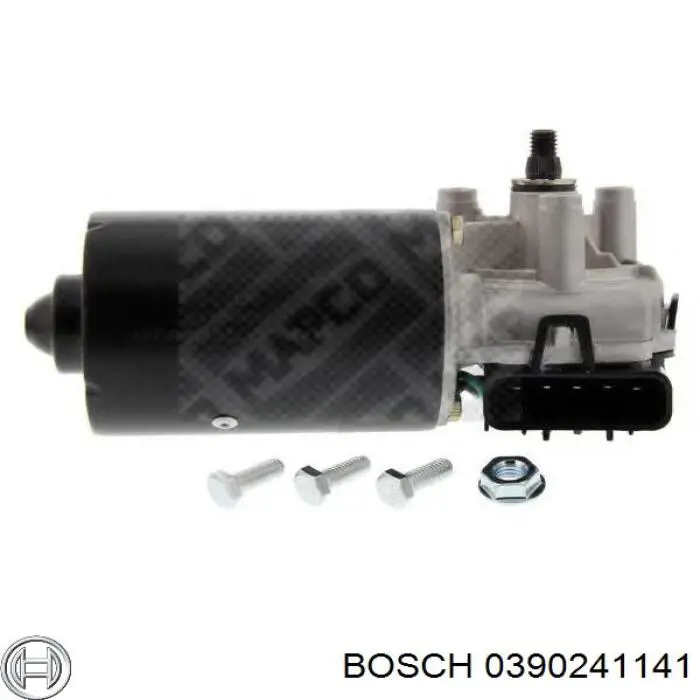 Мотор трапеции стеклоочистителя Bosch 0390241141 цена, от 26.45 USD