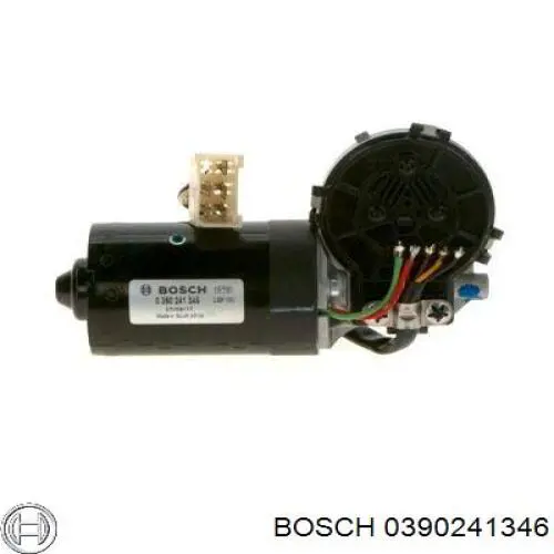 Мотор стеклоочистителя лобового стекла 0390241346 Bosch