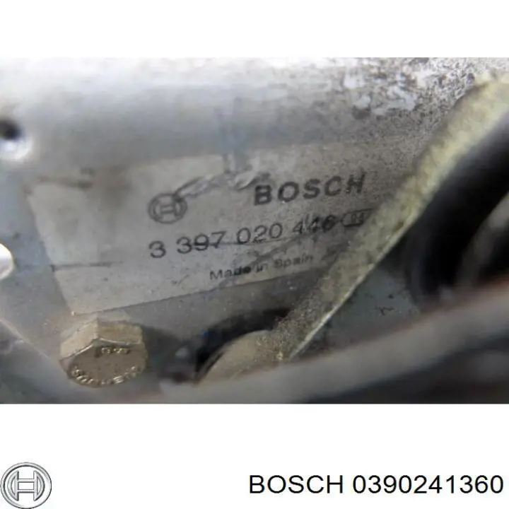 0390241360 Bosch мотор стеклоочистителя лобового стекла
