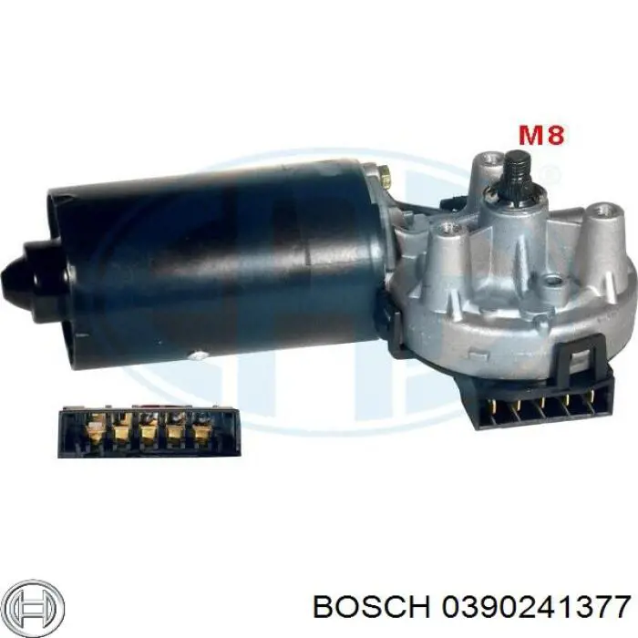 Купить 0390241377 Bosch Мотор стеклоочестителя