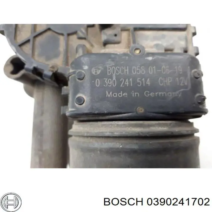 0390241702 Bosch Мотор стеклоочистителя передний