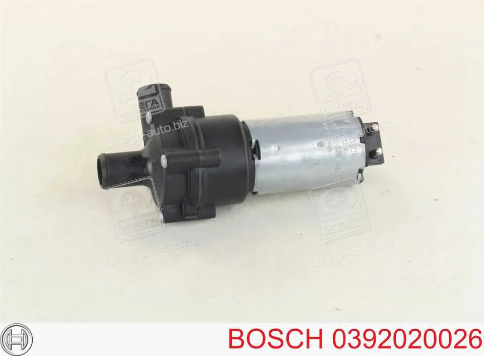 0392020026 Bosch bomba de água (bomba de esfriamento, adicional elétrica)