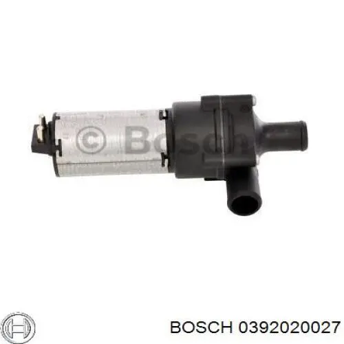 Bomba de agua, adicional eléctrico 0392020027 Bosch