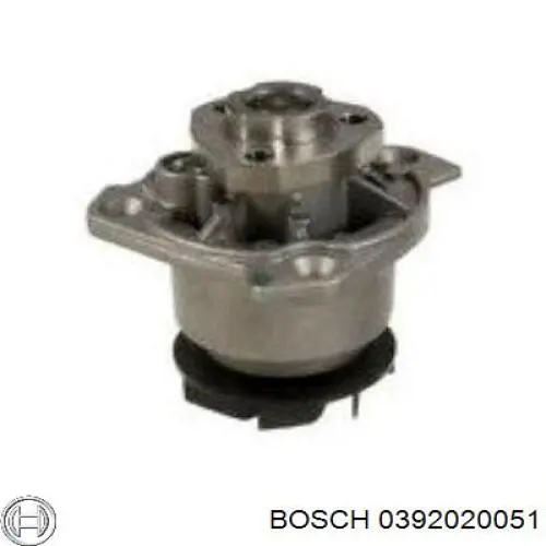 Купить 0392020051 Bosch Помпа водяная, дополнительная электрическая