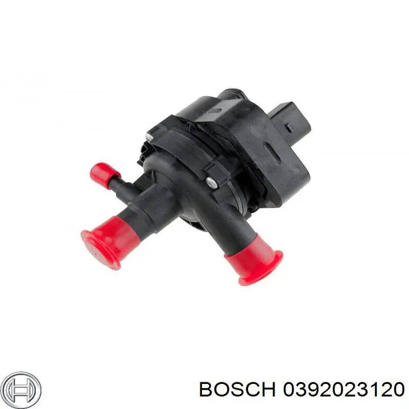 0 392 023 120 Bosch bomba de água (bomba de esfriamento, adicional elétrica)
