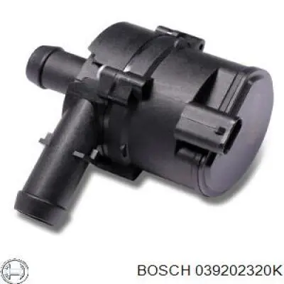Помпа водяная (насос) охлаждения Bosch 039202320K