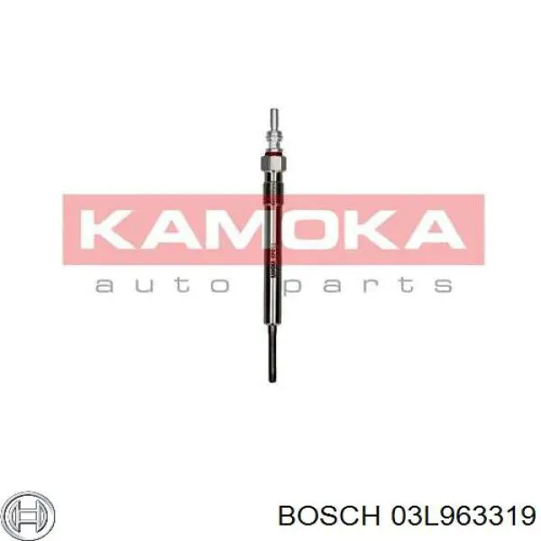 Свечи накала Bosch 03L963319 цена, от 11.95 USD