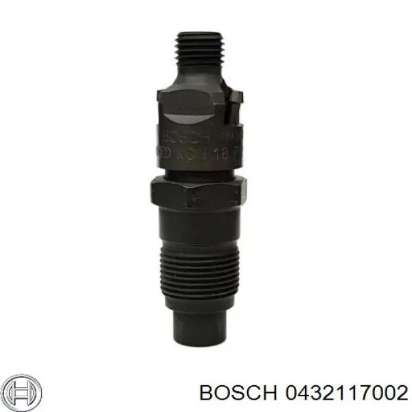 Форсунка впрыска топлива 0432117002 Bosch