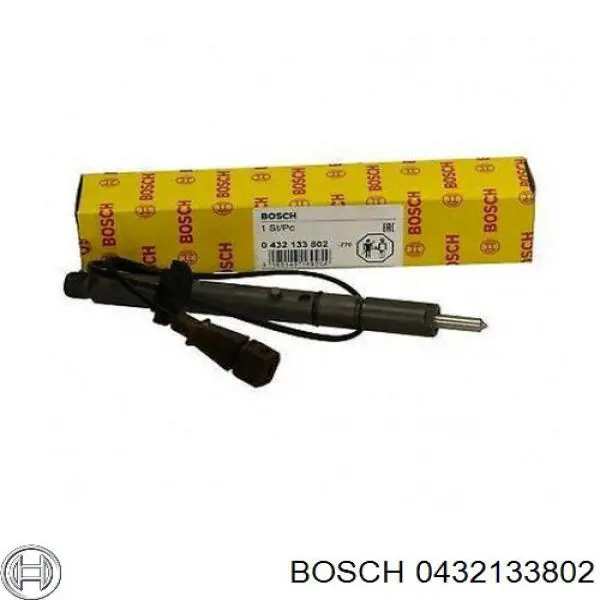 Inyector de combustible 0432133802 Bosch