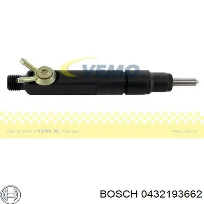 Топливные форсунки 0432193662 Bosch