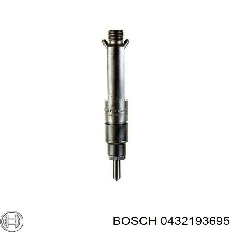 0 432 193 695 Bosch injetor de injeção de combustível