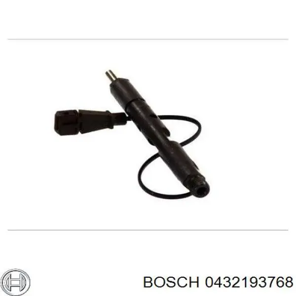 Форсунка впрыска топлива Bosch 0432193768