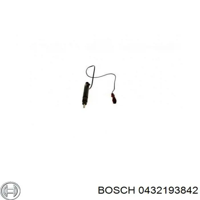 Форсунка впрыска топлива 0432193842 Bosch