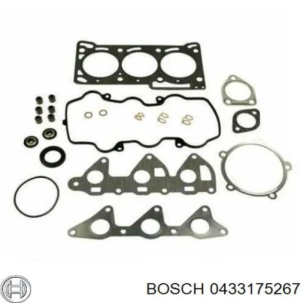 0433175267 Bosch pulverizador de diesel do injetor