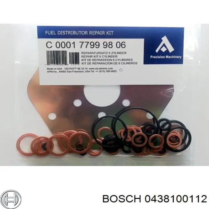 A0000741313 Mercedes Дозатор топлива (KE-JETRONIC)
