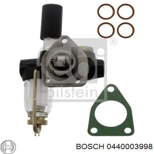 Механический топливный насос 0440003998 Bosch