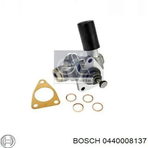 Топливный насос ручной подкачки 0440008137 Bosch