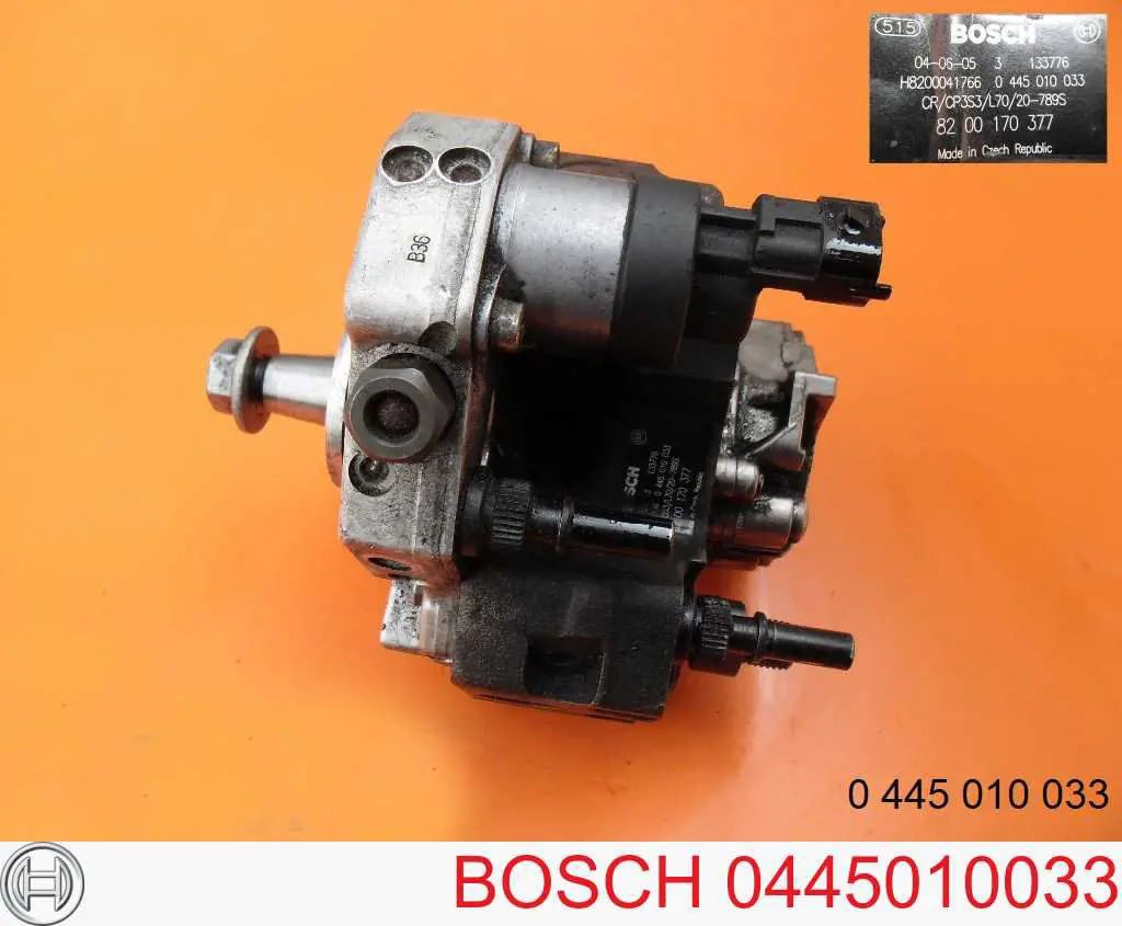 Насос топливный высокого давления Bosch 0445010033