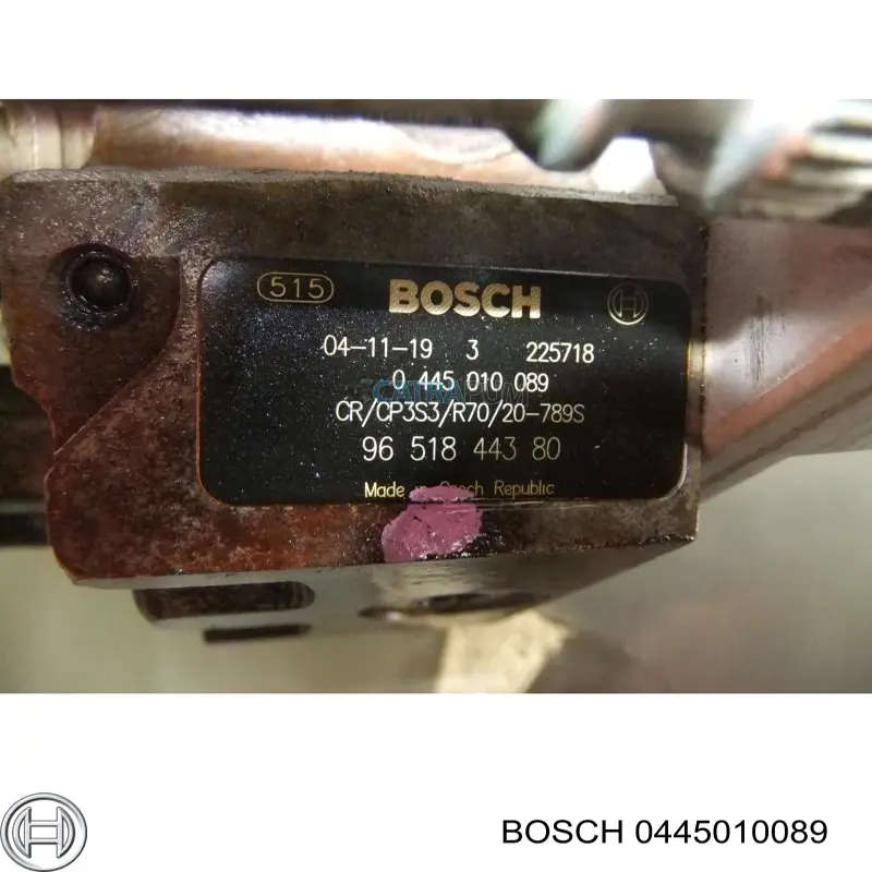 0445010089 Bosch bomba de combustível de pressão alta