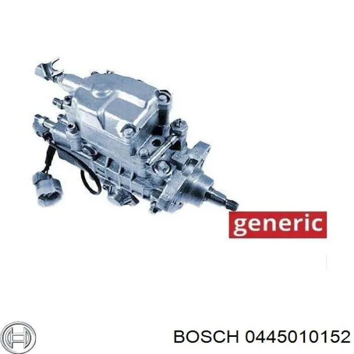 0 445 010 152 Bosch насос топливный высокого давления (тнвд)