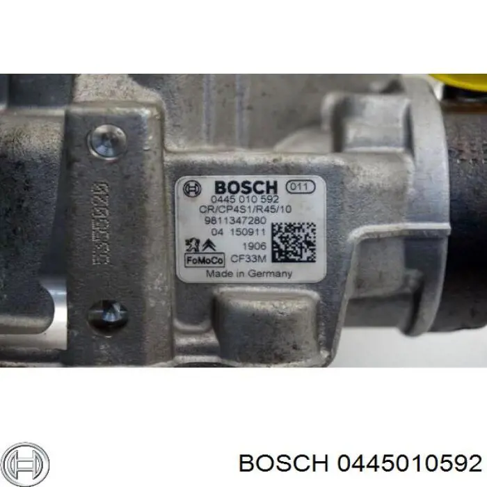 0445010592 Bosch Насос топливный высокого давления (ТНВД)