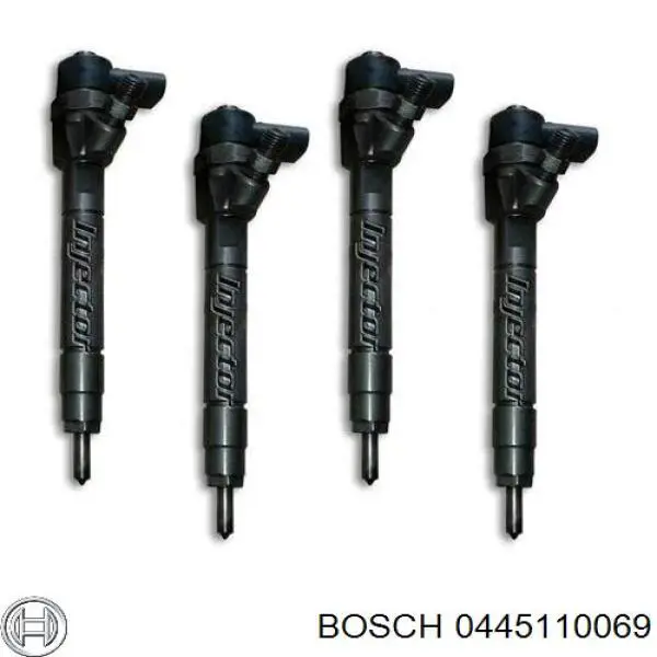 Купить 0445110069 Bosch Клапанная форсунка